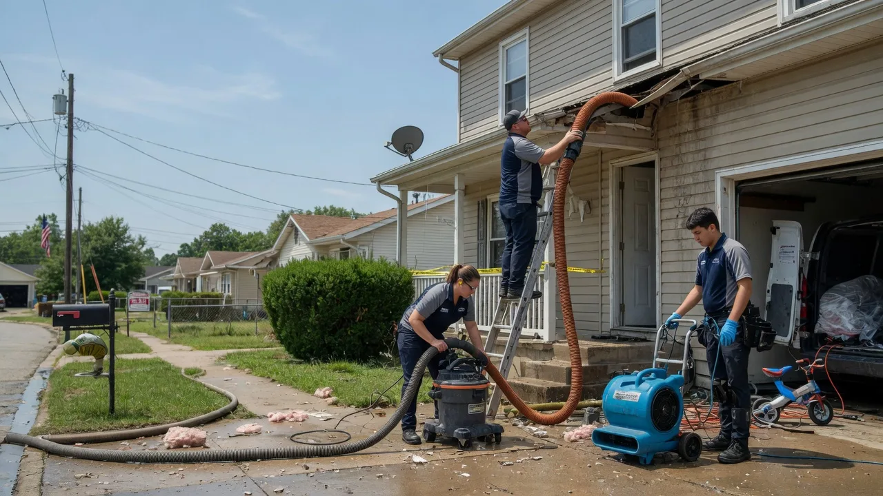 Water Damage Restoration in Egan, LA near me